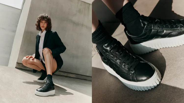 H-Stripes是HOGAN本季詢問度超高的小白鞋。品牌提供