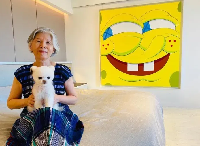 彭博報導指「周杰倫概念股」巨星傳奇上市，讓葉惠美（圖）這位前小學教師躋身億萬富豪。翻攝周杰倫IG