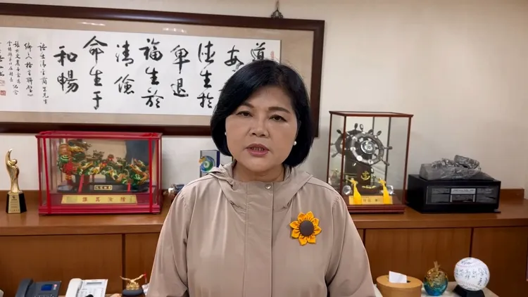 張麗善解釋無法全縣宣布停班停課原因。縣府提供