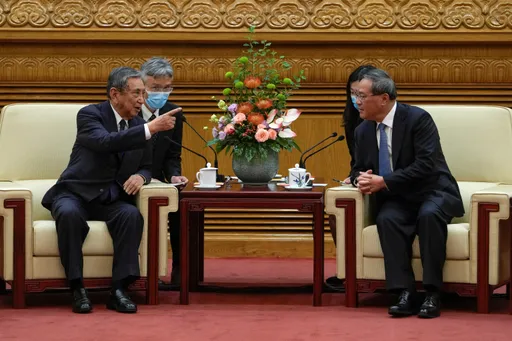 李強會見日本訪問團　河野洋平憂慮日人遭拘