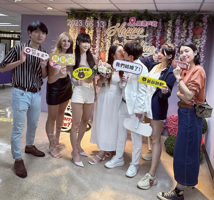 鄭靚歆6月登記結婚。翻攝鄭靚歆IG