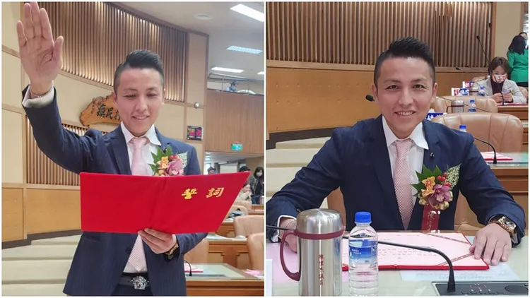 國民黨籍新北議員陳偉杰遭檢舉論文涉抄襲，台師大經審定認為論文雖有部分內容不當引述或抄襲，但整體屬原創，未達撤銷學位的程度。翻攝陳偉杰臉書