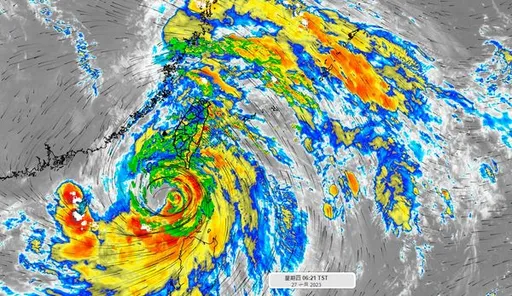 雨狂灌!花蓮富里累計雨量752毫米 列淹水二級警戒