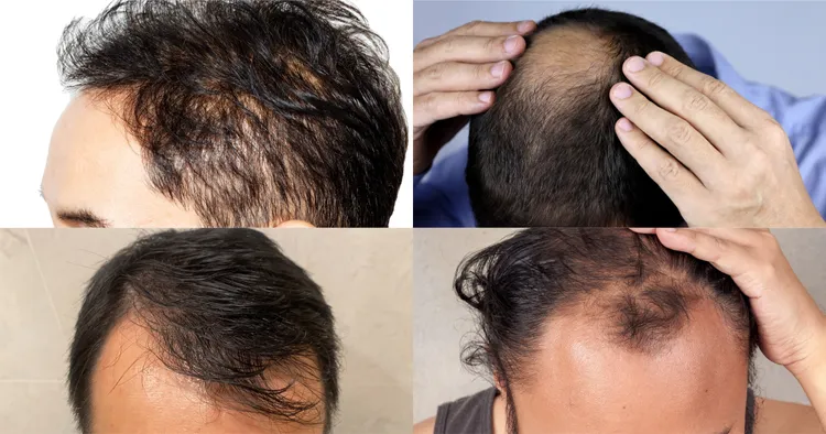 ▲男性落髮原因不只有遺傳，生活不良習慣更是息息相關，髮量絕對會影響視覺年齡, 無論幾歲都要留意。