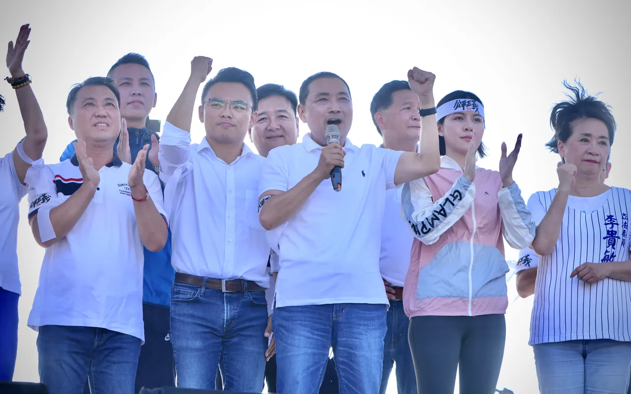 侯友宜上台宣講。林林攝