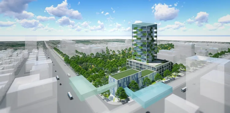 平實營區設置有平實轉運站，未來將成為捷運與公車等大眾運輸核心。南市府提供