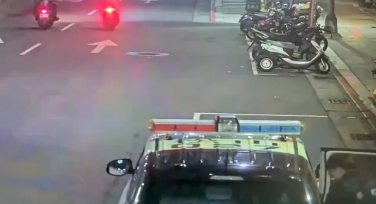 警方獲報到場。翻攝畫面