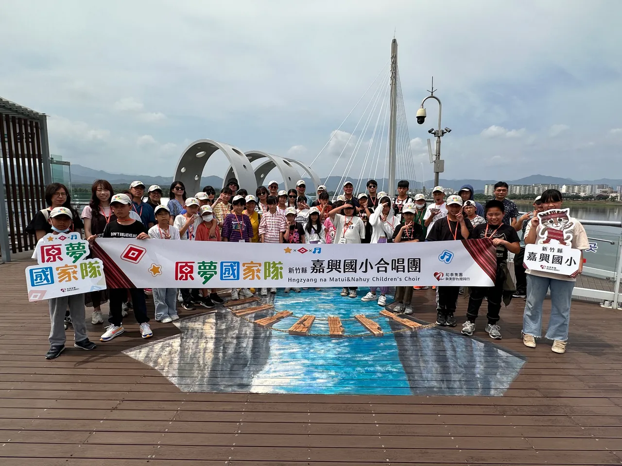 透過出國比賽的機會,小朋友也因此能到韓國知名景點觀光、拓展視野。業者提供