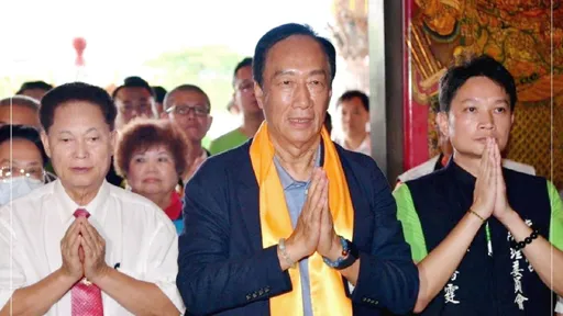 王和造王者都不是!郭台铭批金溥聪「沦造亡者」 讽蔡英文「这点」缺乏勇气