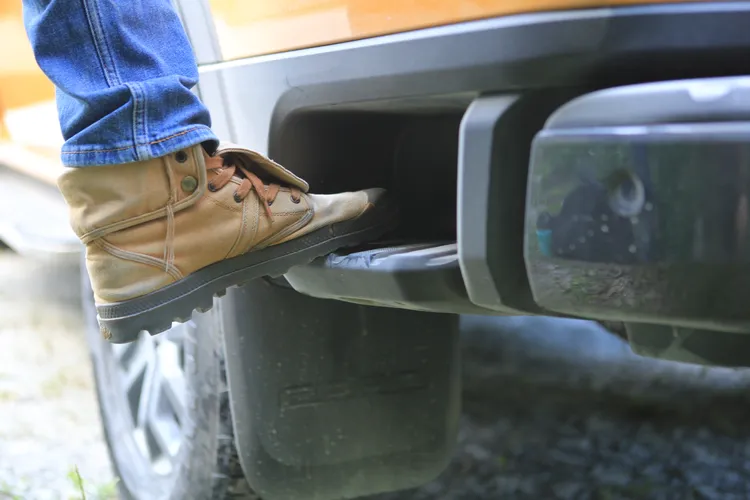 全新Ranger Wildtrak提供側邊腳踏設計，為置物取物帶來更多便利。林浩昇攝