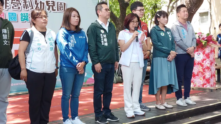 議長康裕成與多位議員到場。凃建豐攝