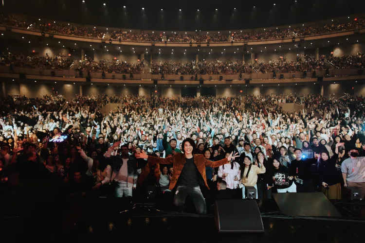 王力宏感謝歌迷一直以來的支持。