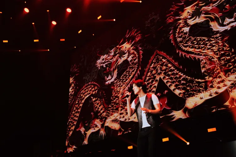 王力宏演唱會的舞台效果向來都是最高規格。