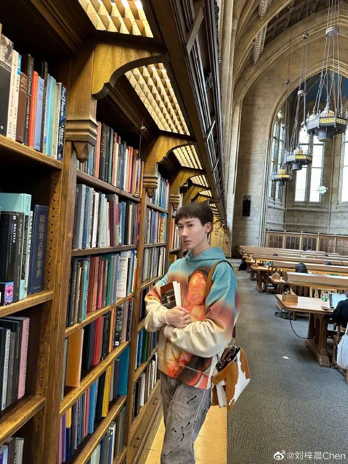 劉梓晨。翻攝自劉梓晨微博