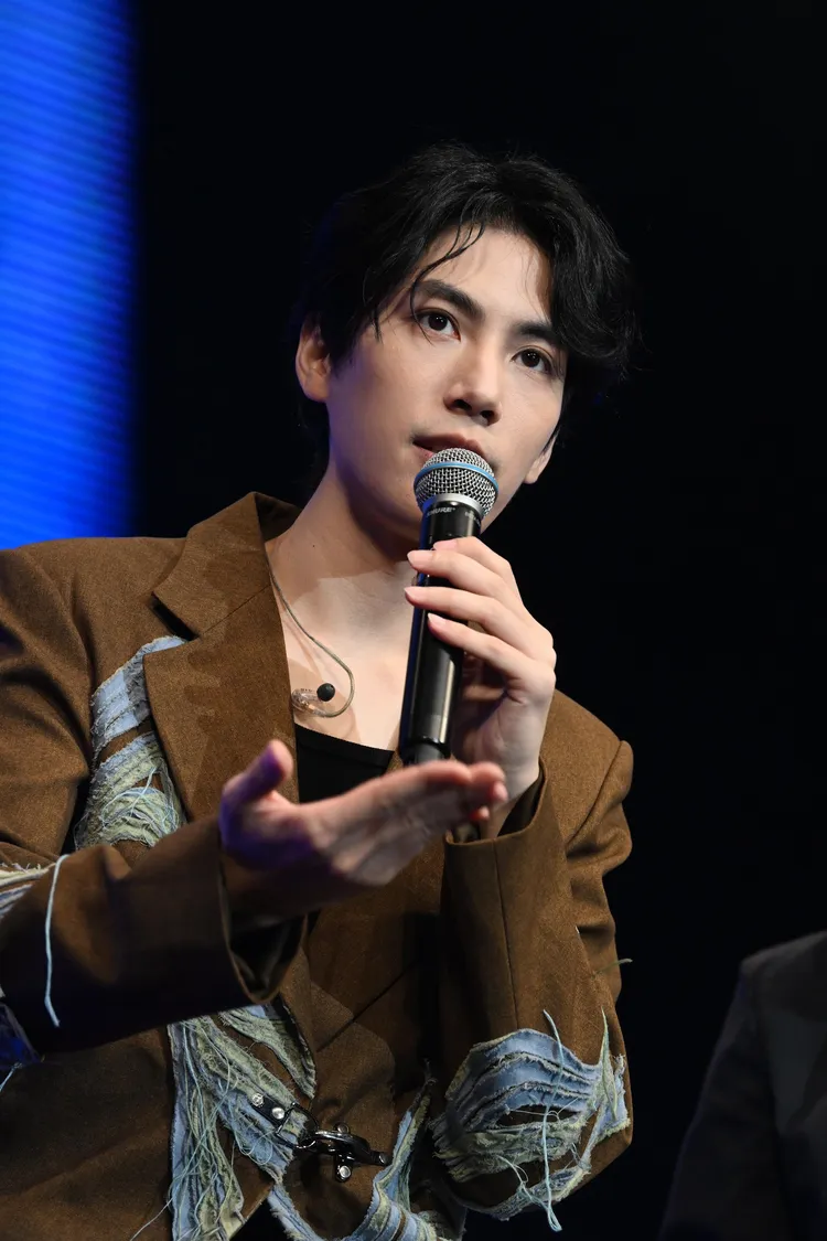 林子閎宣布10月好消息。TVBS提供