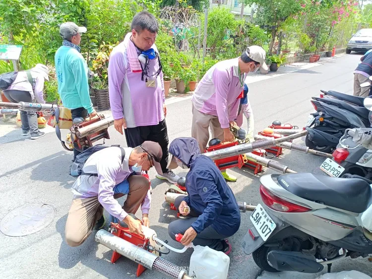 市府持續動員擴大防治。市府提供