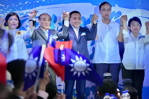 「大家當年也不看好我！」盧秀燕鼓勵侯友宜　朱立倫喊讓兩岸和平