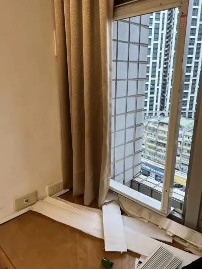 17樓冷氣安裝現場曝光。取自新北市勞檢處