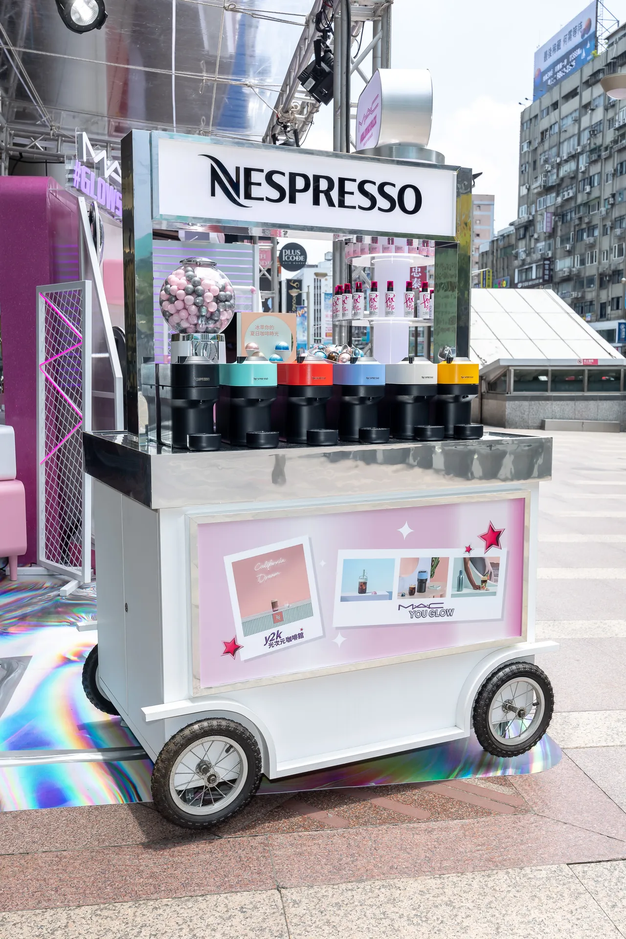 Nespresso咖啡車。品牌提供