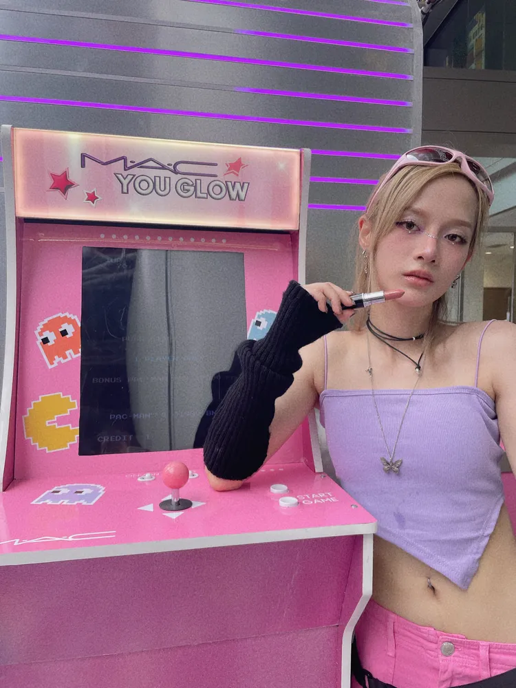 復古街機。張家玲攝