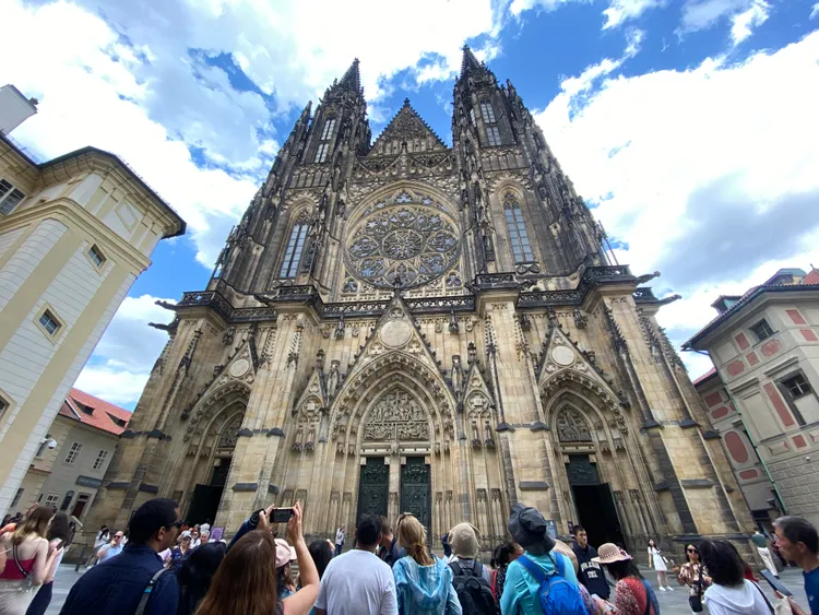 布拉格城堡是布拉格最重要的地標。陳怡文攝