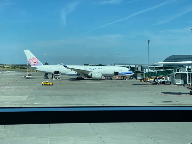 中華航空7/18起開航台北-布拉格直飛，可省5小時轉機時間。陳怡文攝