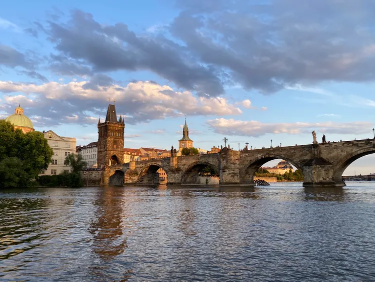 伏爾塔瓦河是捷克最長的河流。陳怡文攝