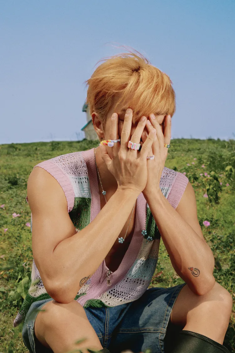 吳克群的宣傳照被爆抄襲歐美巨星Harry Styles。資料照片