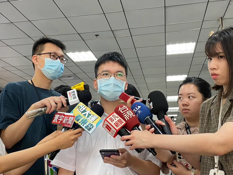 台鐵產業工會理事長王傑。陳怡文攝