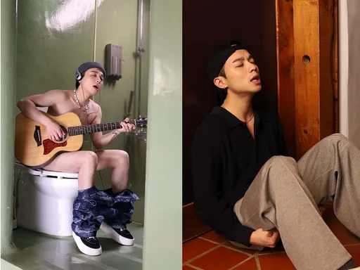 新人拍MV全裸不扭捏!在家曬天體 最自豪胸毛