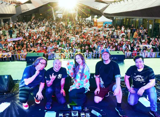 脫拉庫樂團重現金曲《我愛夏天》 合體電商女王嗨翻音樂節