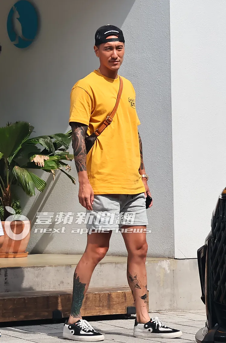 王陽明有默契的往記者鏡頭看。特勤中心攝