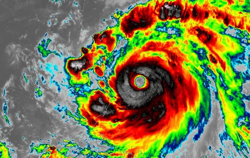 杜蘇芮破洞補了!進入巔峰挑戰「超級颱風」 台灣位處「危險半圈」