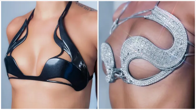 Nusi Quero的服裝以各式火辣馬甲著稱。翻攝nusiquero IG