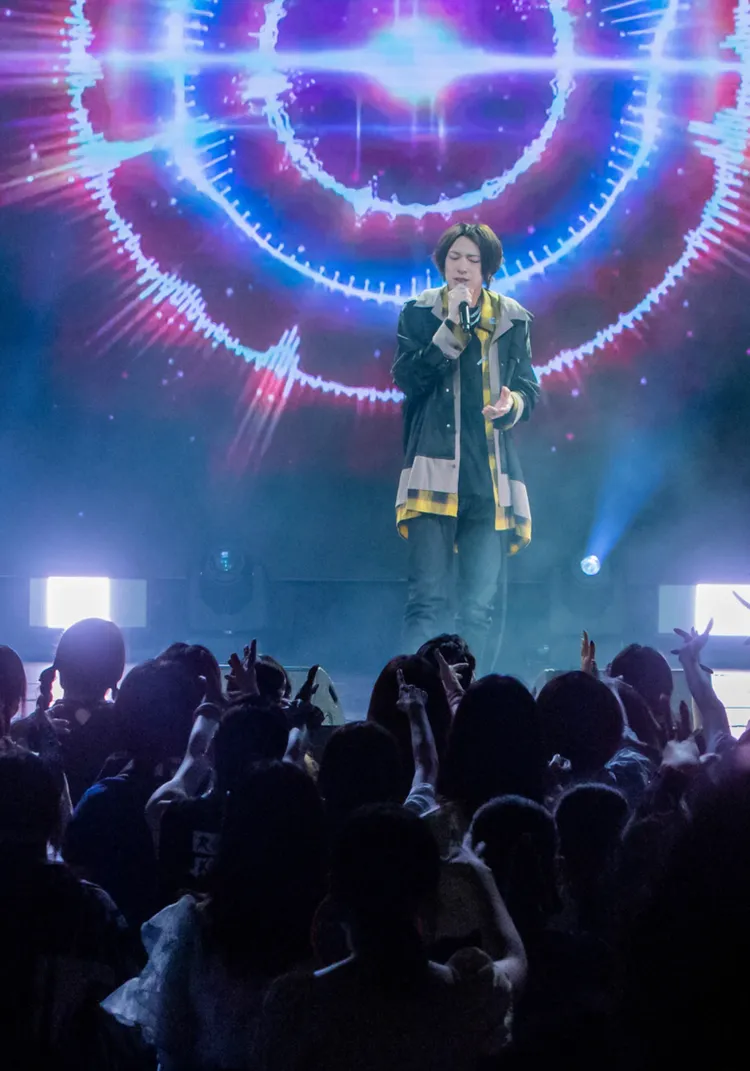 北園涼擊掌時，有粉絲激動哭了。蜜蜂工房提供