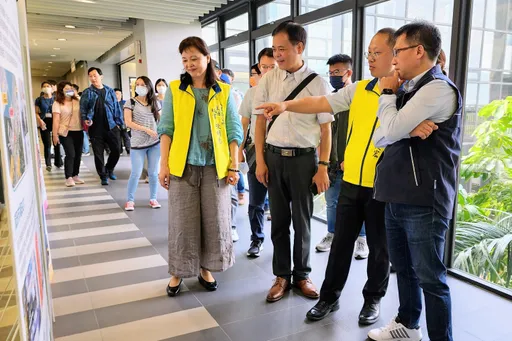 台北北投跨區參訪新北八里 增廣淨零、綠建築推動經驗