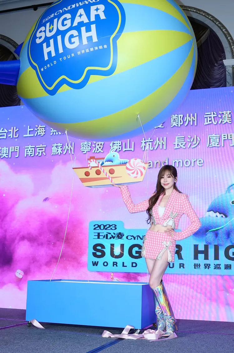 王心凌全新世界巡演9月自台北起跑。彭欣偉攝