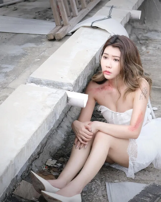 阿晶表示遭恐嚇。翻攝自阿晶IG