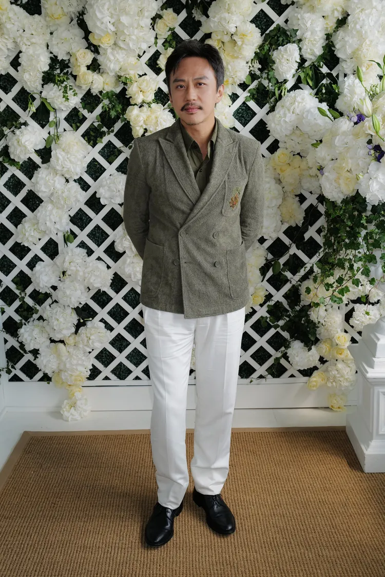 中國男星鄧超。品牌提供