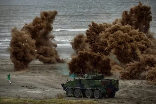 圖多｜漢光模擬共軍搶灘八里！目標直取台北中樞　蔡英文抱病視導