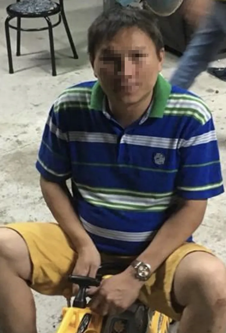 任男全身是傷，送醫不治。翻攝畫面