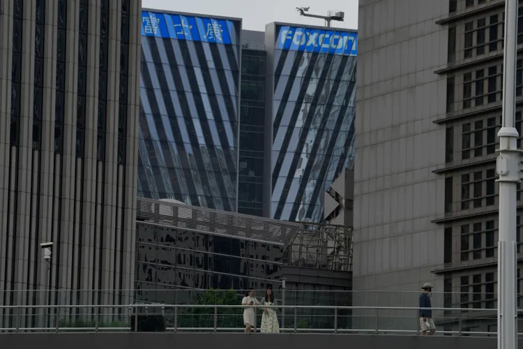 上海街景。美聯社