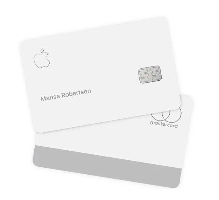 鈦金屬製成的Apple Card沒有印卡號或安全碼，據信是世上最安全的信用卡。翻攝蘋果官網