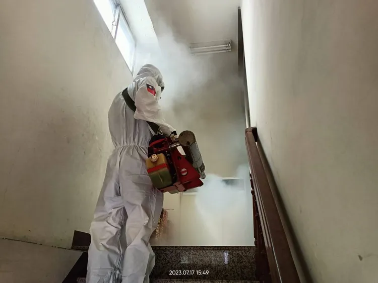 化學防治。市府提供