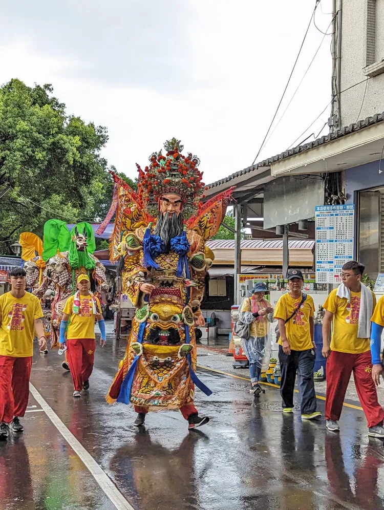 遶境活動。桃園市府提供