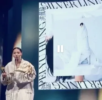 洪佩瑜自認大麻瓜。翻攝金曲獎