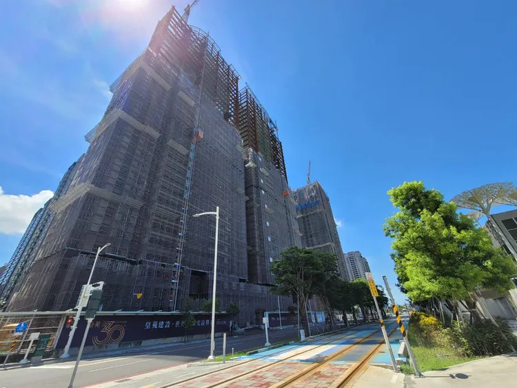 「御皇苑」創價銷售將帶動整個高雄房市高價宅天花板，未來5字頭宅比例將提高。葉家銘攝