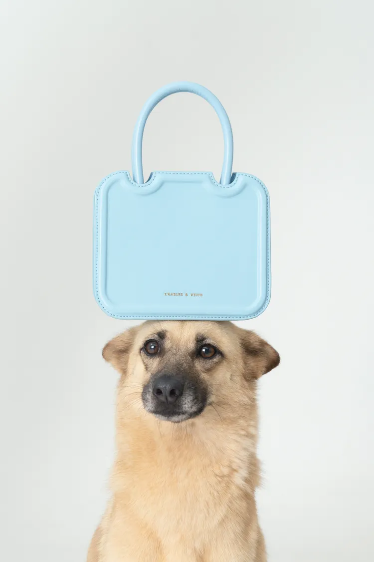 Perline硬殼手提包，1890元。品牌提供