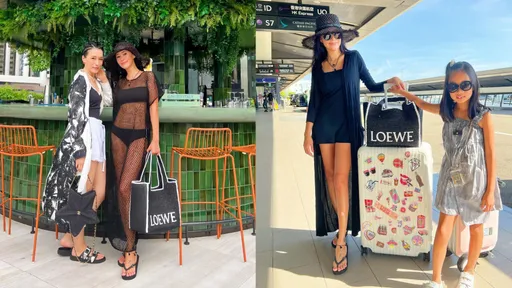 關穎「放生」老公泰國大解放　泳裝look超辣只用2塊小布遮