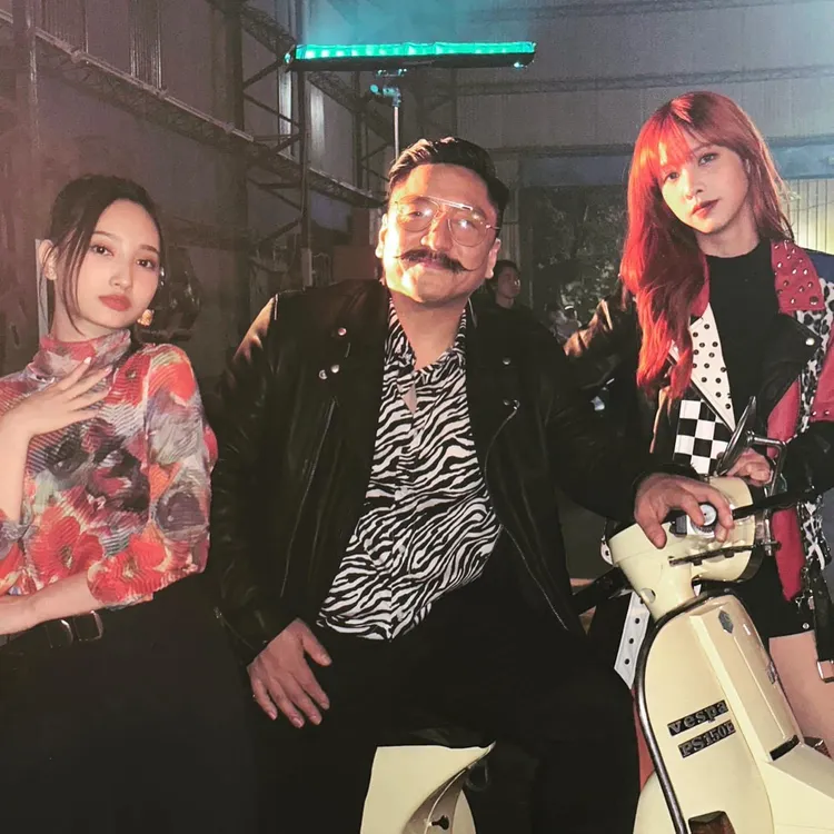 北村豐晴（中）。翻攝北村豐晴臉書